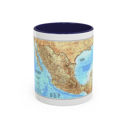 North America - Mexico (1994) (Map) Accent Coffee Mug