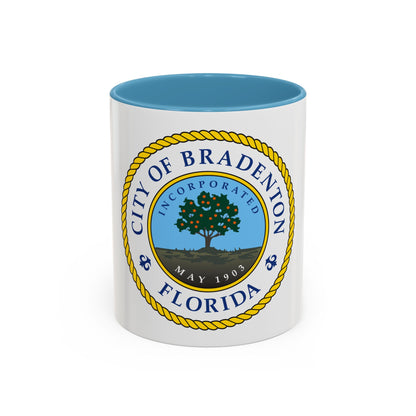 Seal of Bradenton Florida - Accent Coffee Mug