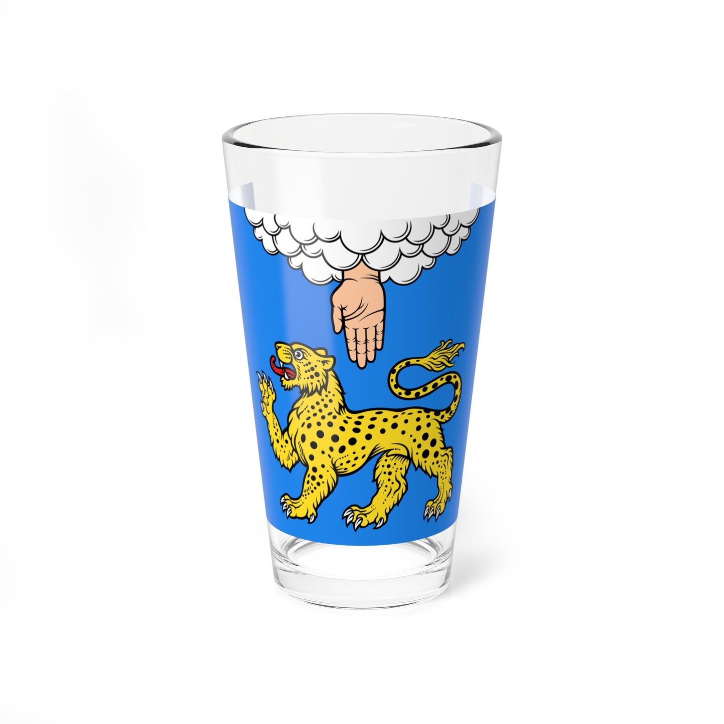 Flag of Pskov Pskov oblast (Russia) Pint Glass 16oz