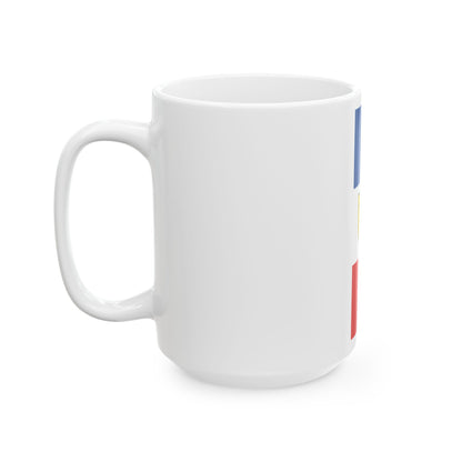 Knatterflagge Mannheim (Germany) White Coffee Mug