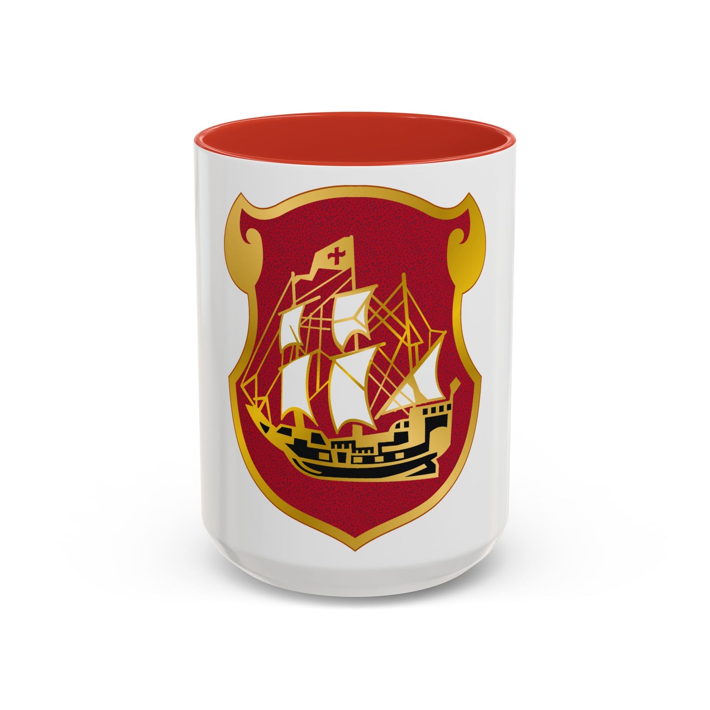 9 Antiaircraft Artillery Gun Battalion (U.S. Army) Accent Coffee Mug