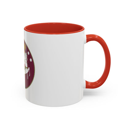 Coat of Arms of Democratic Republic of Georgia - Accent Coffee Mug
