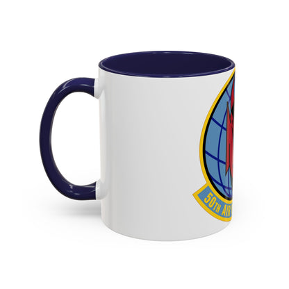 50 Air Refueling Squadron AMC (U.S. Air Force) Accent Coffee Mug