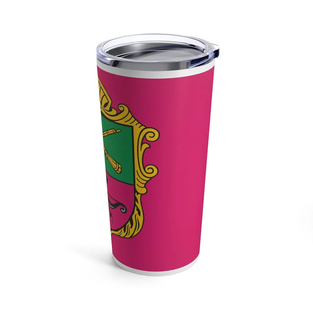 Flag of Zaporizhzhia Ukraine - Tumbler 20oz-Go Mug Yourself