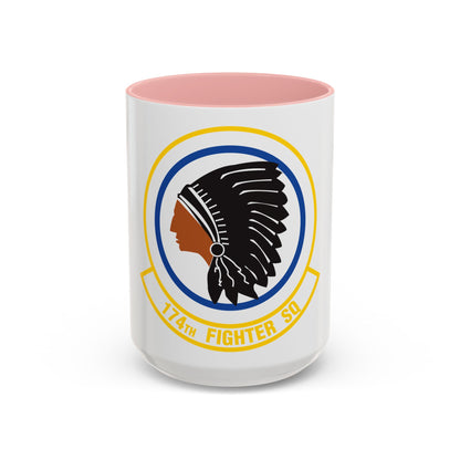 174 Fighter Squadron (U.S. Air Force) Accent Coffee Mug
