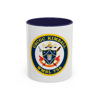 USCGC Kimball WMSL 756 (U.S. Coast Guard) Accent Coffee Mug