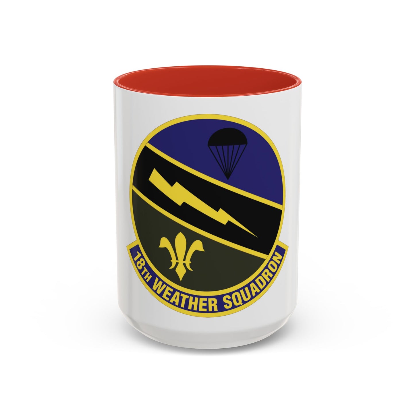 18 Weather Squadron ACC (U.S. Air Force) Accent Coffee Mug