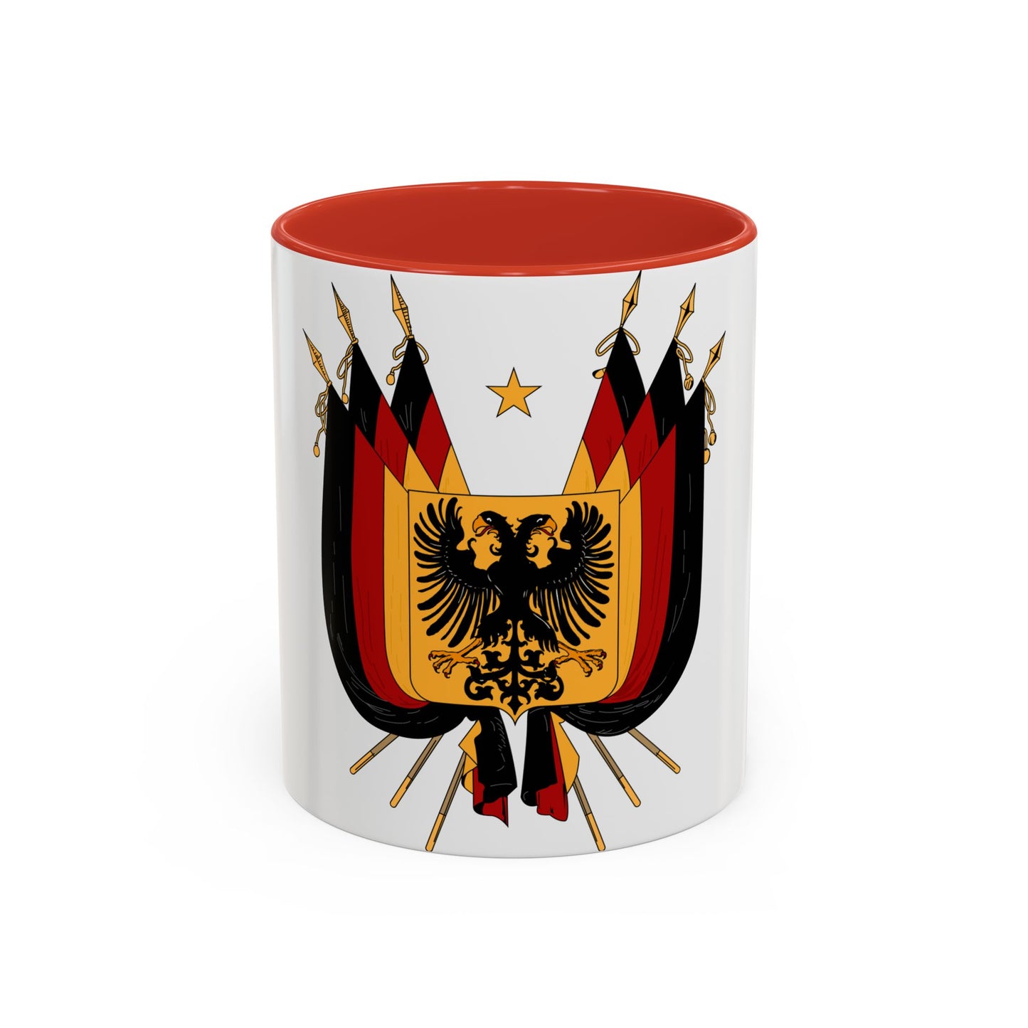 Imperial Coat of arms of Germany (1848) - Accent Coffee Mug