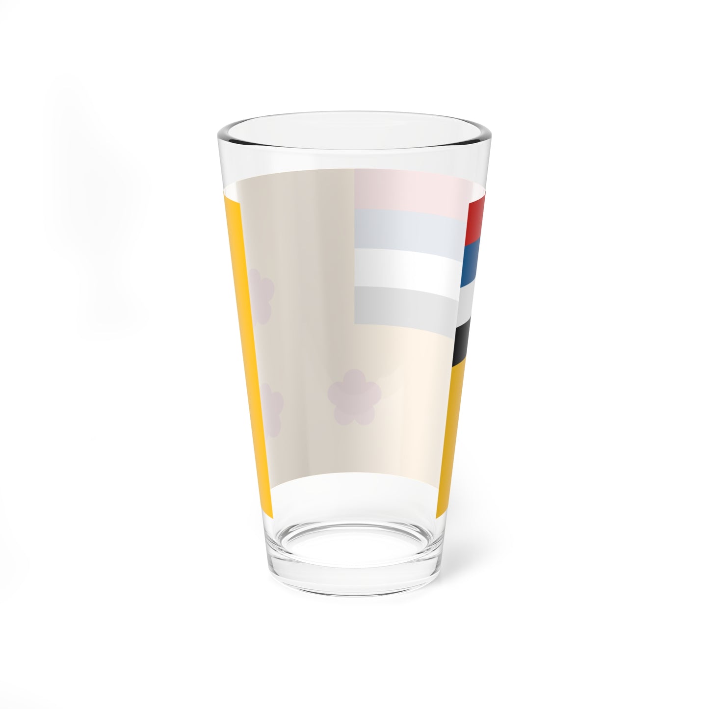 Flag of admiral of the Navy of Manchukuo (China) Pint Glass 16oz