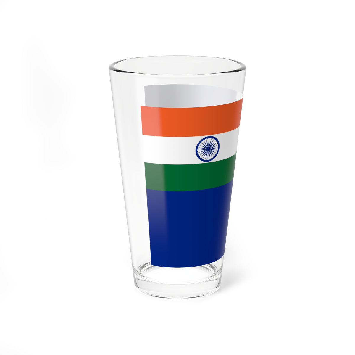 Blue Ensign of India (India) Pint Glass 16oz