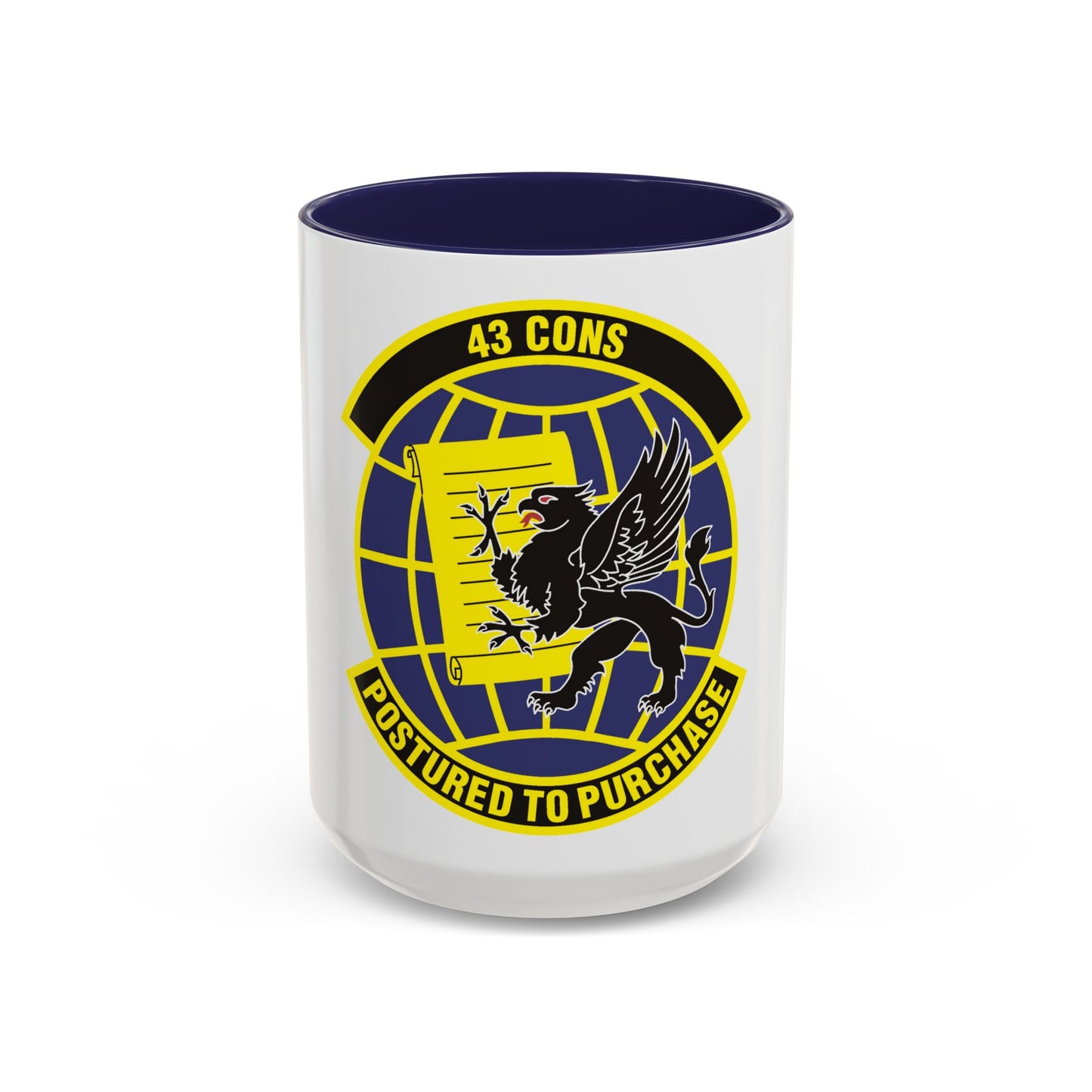 43d Contracting Squadron (U.S. Air Force) Accent Coffee Mug