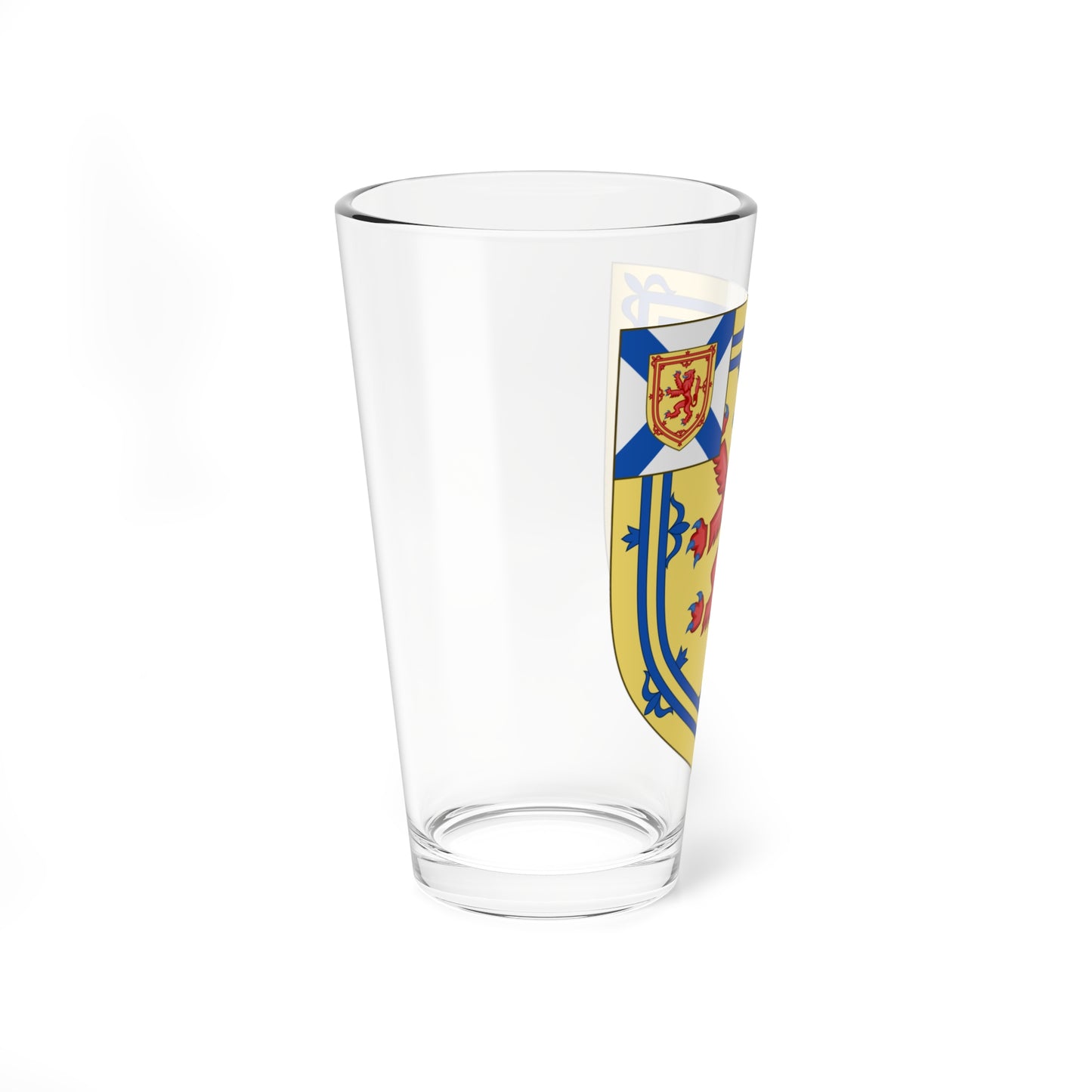 Earl of Lauderdale arms (Scotland) (Coat of Arms) Pint Glass 16oz