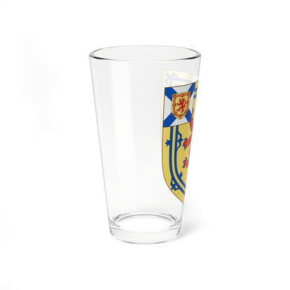 Earl of Lauderdale arms (Scotland) (Coat of Arms) Pint Glass 16oz