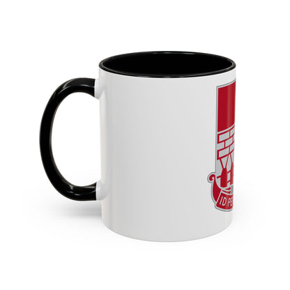 12 Engineer Battalion (U.S. Army) Accent Coffee Mug
