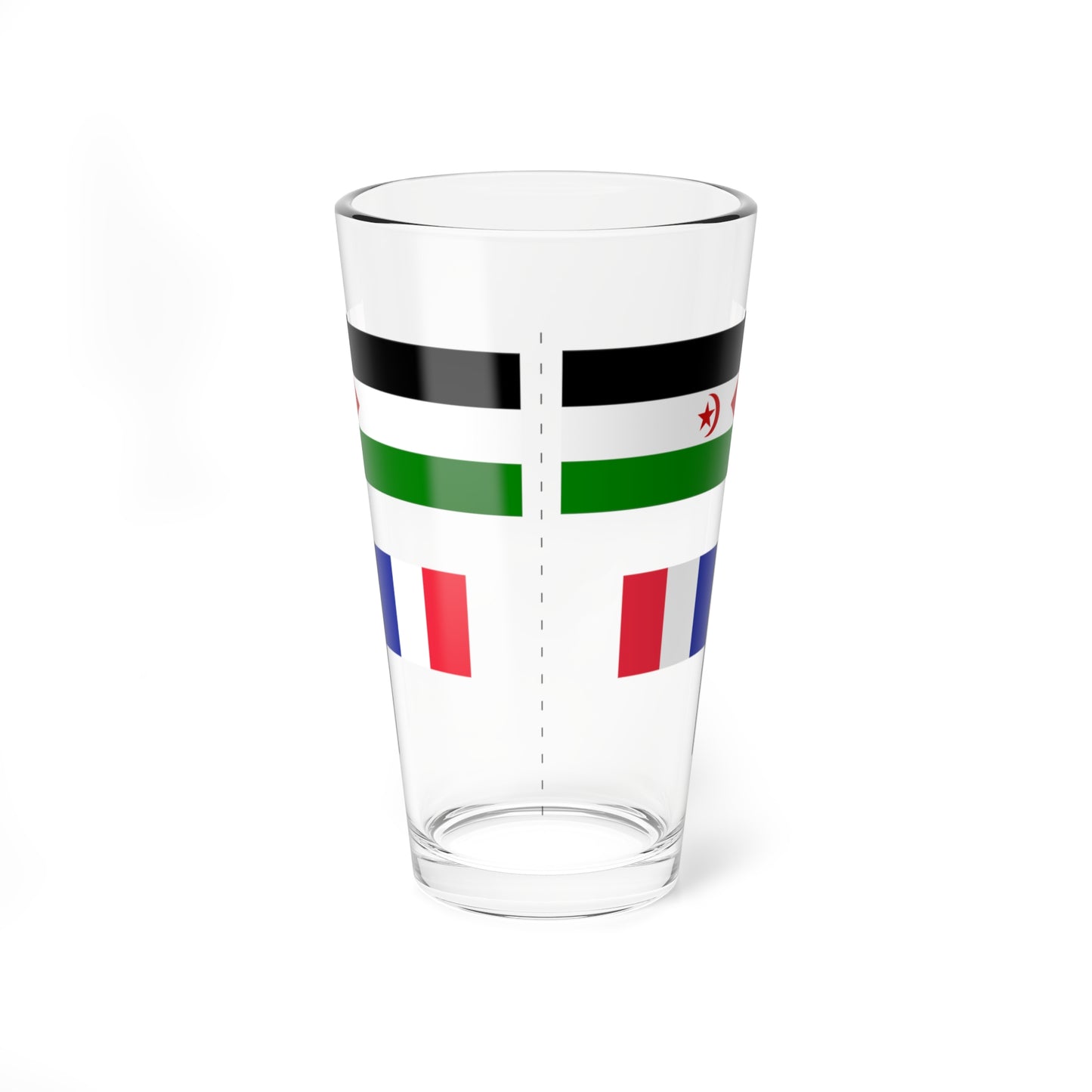 Explanation of flag hoisting (France) Pint Glass 16oz