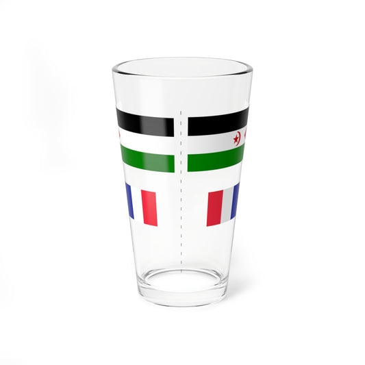 Explanation of flag hoisting (France) Pint Glass 16oz