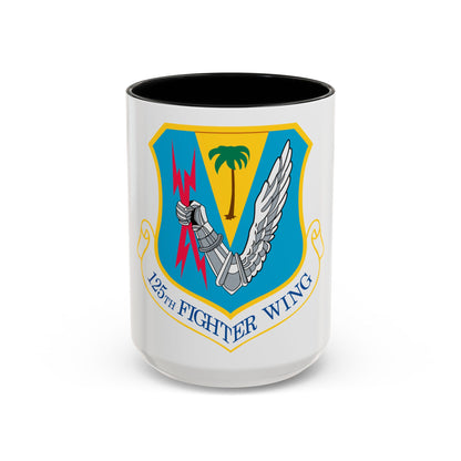 125th Fighter Wing (U.S. Air Force) Accent Coffee Mug