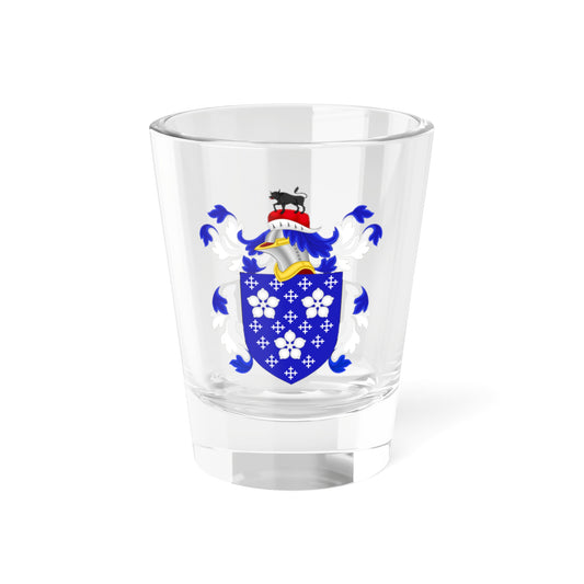 Coat of Arms of John Dorsey (United States) (Coat of Arms) Shot Glass 1.5oz