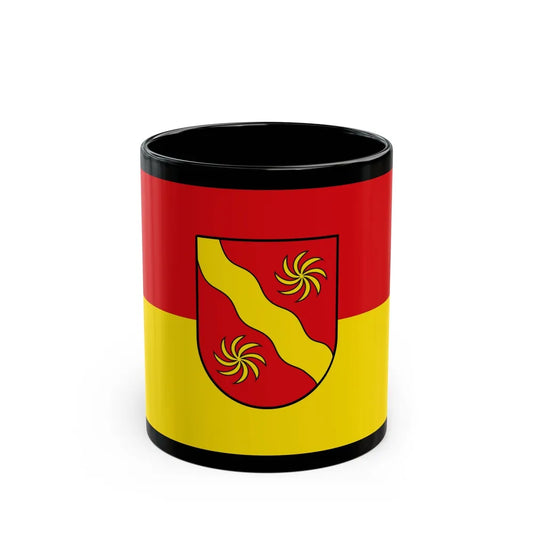 Flag of Warendorf Germany - Black Coffee Mug-11oz-Go Mug Yourself