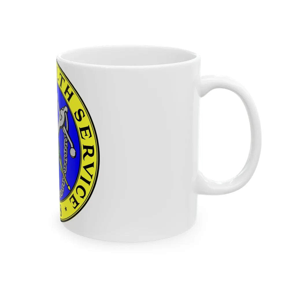 Public Health Service - White Coffee Mug-Go Mug Yourself