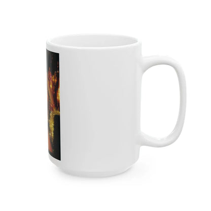 Ola Ray #108 (Vintage Female Icon) White Coffee Mug-Go Mug Yourself