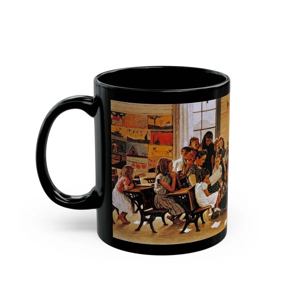 Rockwell1 (4) - Black Coffee Mug-Go Mug Yourself