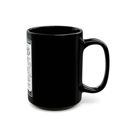 Flipper VI (Music Poster) Black Coffee Mug-Go Mug Yourself