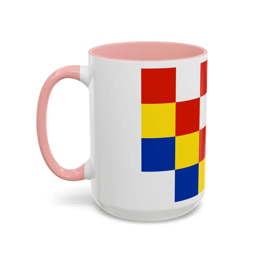 Flag of Antwerp Belgium - Accent Coffee Mug-Go Mug Yourself