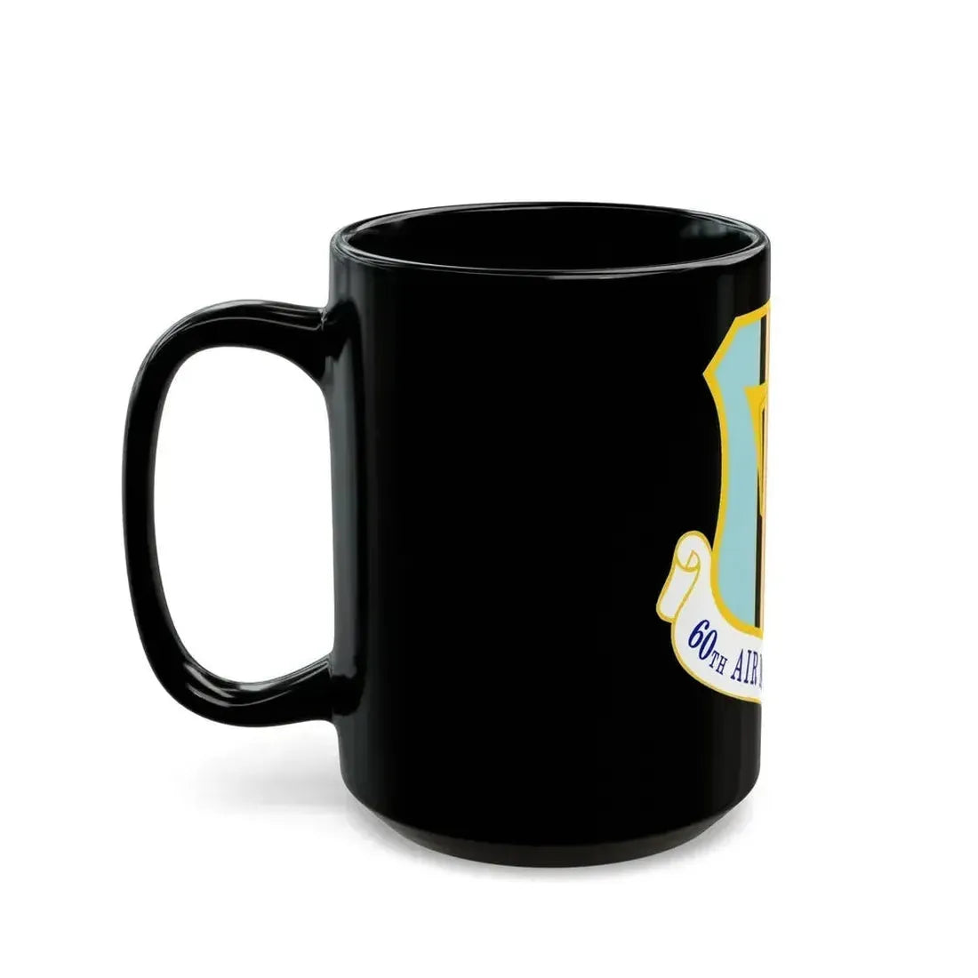 60th Air Mobility Wing (U.S. Air Force) Black Coffee Mug - Go Mug Yourself