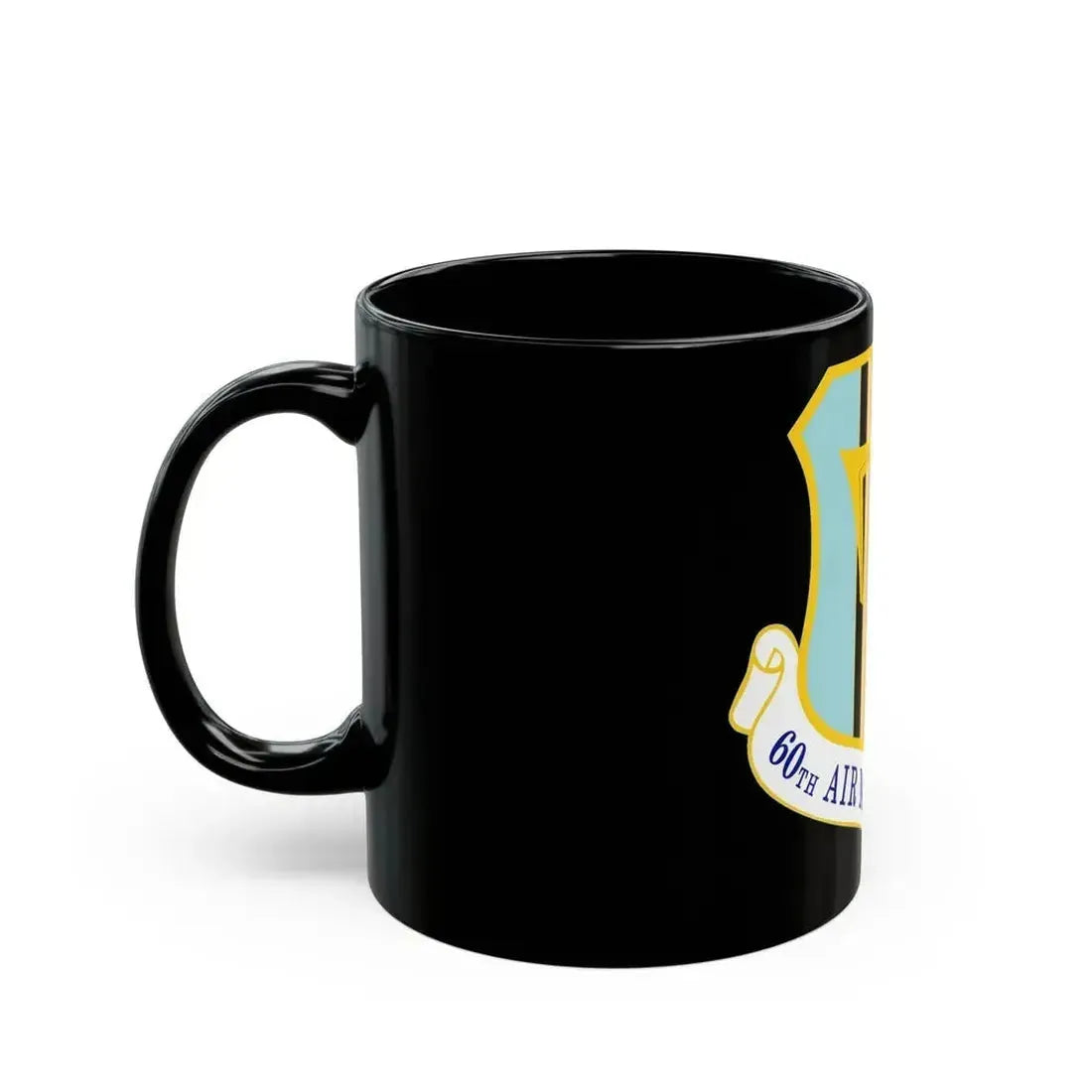60th Air Mobility Wing (U.S. Air Force) Black Coffee Mug - Go Mug Yourself