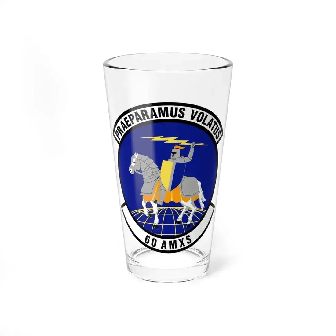 60th Aircraft Maintenance Squadron (U.S. Air Force) Pint Glass 16oz - Go Mug Yourself