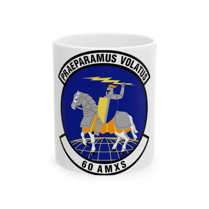 60th Aircraft Maintenance Squadron (U.S. Air Force) White Coffee Mug 11oz - Go Mug Yourself