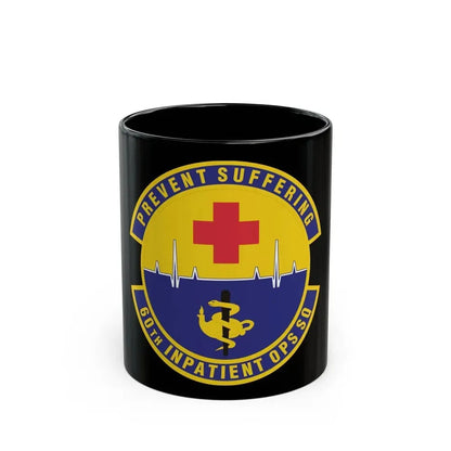 60th Inpatient Operations Squadron (U.S. Air Force) Black Coffee Mug 11oz - Go Mug Yourself