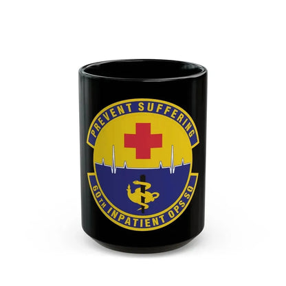 60th Inpatient Operations Squadron (U.S. Air Force) Black Coffee Mug 15oz - Go Mug Yourself
