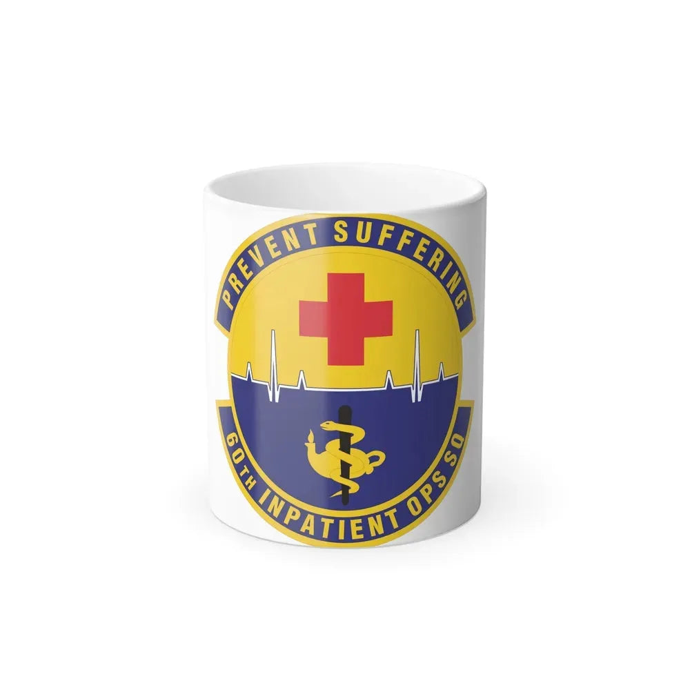 60th Inpatient Operations Squadron (U.S. Air Force) Color Changing Mug 11oz - Go Mug Yourself