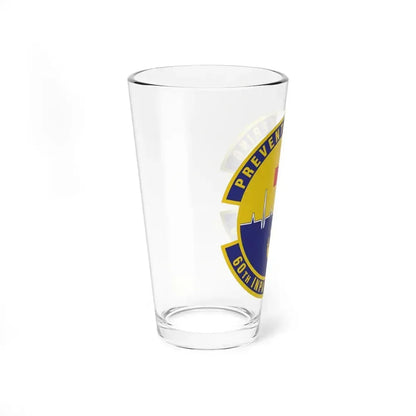60th Inpatient Operations Squadron (U.S. Air Force) Pint Glass 16oz - Go Mug Yourself