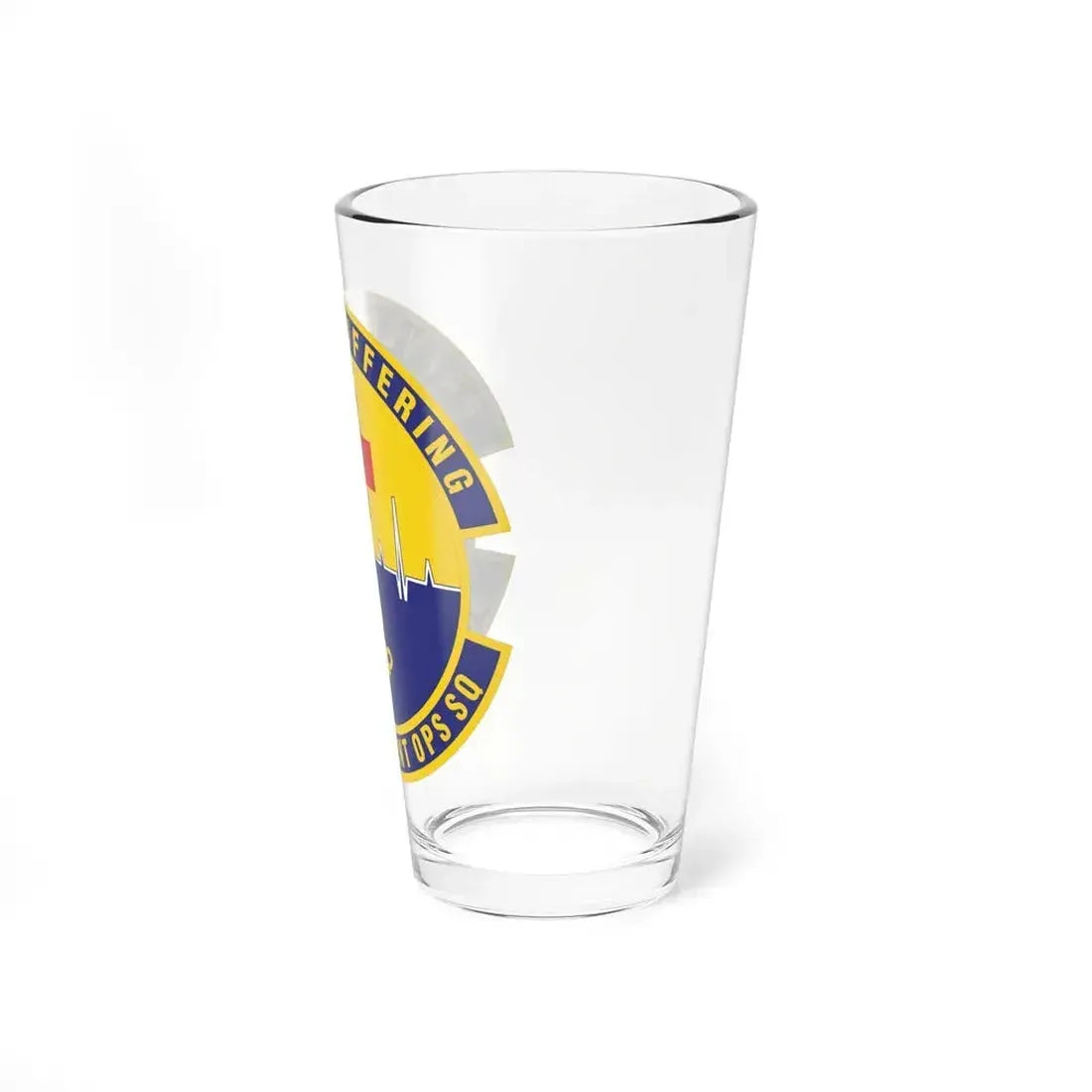 60th Inpatient Operations Squadron (U.S. Air Force) Pint Glass 16oz - Go Mug Yourself
