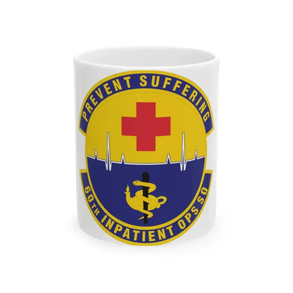 60th Inpatient Operations Squadron (U.S. Air Force) White Coffee Mug 11oz - Go Mug Yourself