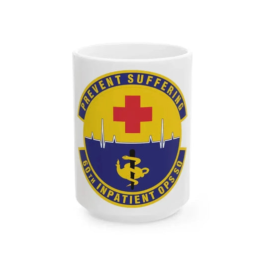 60th Inpatient Operations Squadron (U.S. Air Force) White Coffee Mug 15oz - Go Mug Yourself