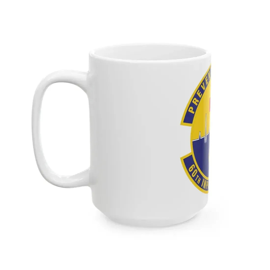 60th Inpatient Operations Squadron (U.S. Air Force) White Coffee Mug - Go Mug Yourself