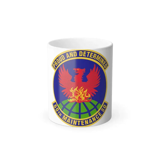 60th Maintenance Squadron (U.S. Air Force) Color Changing Mug 11oz - Go Mug Yourself