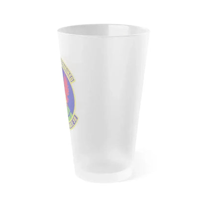 60th Maintenance Squadron (U.S. Air Force) Frosted Pint Glass 16oz - Go Mug Yourself