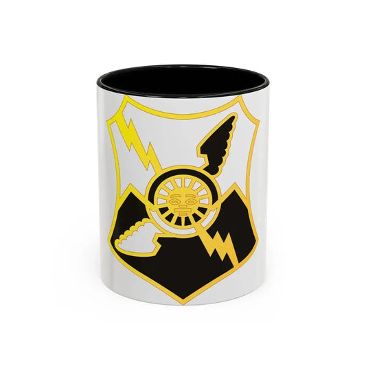 61 Air Defense Artillery Regiment (U.S. Army) Accent Coffee Mug 11oz Black - Go Mug Yourself