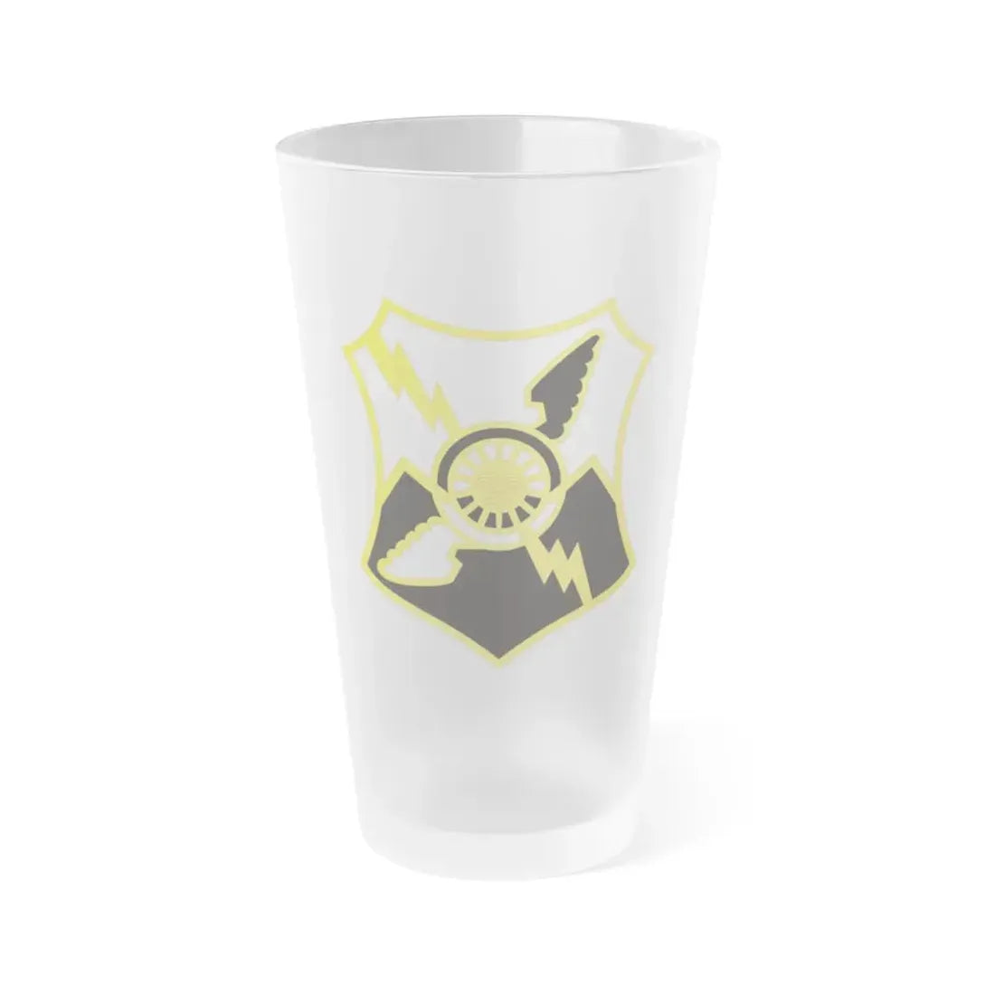 61 Air Defense Artillery Regiment (U.S. Army) Frosted Pint Glass 16oz Default Title - Go Mug Yourself