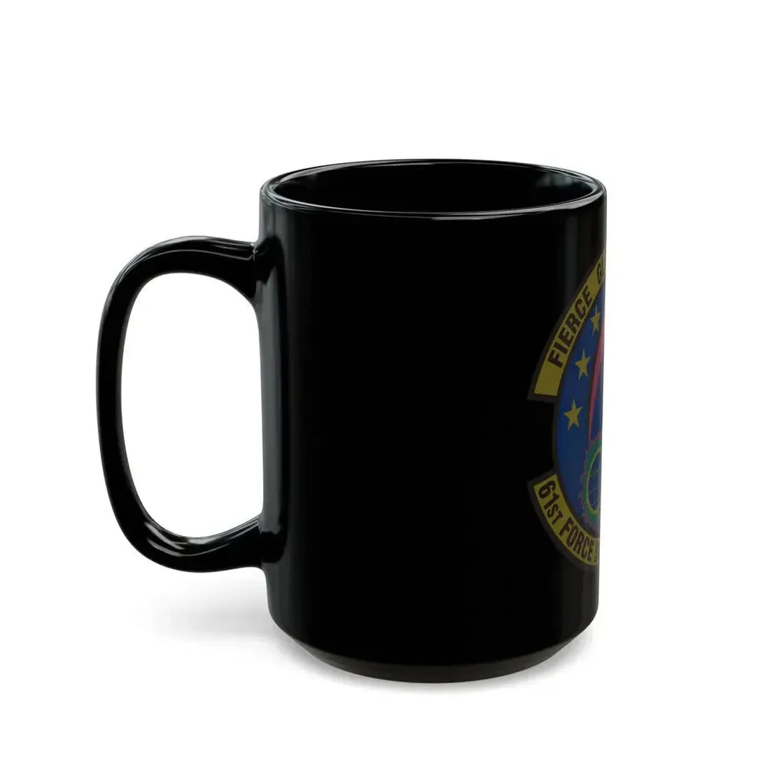61 Force Support Squadron AFSPC (U.S. Air Force) Black Coffee Mug - Go Mug Yourself