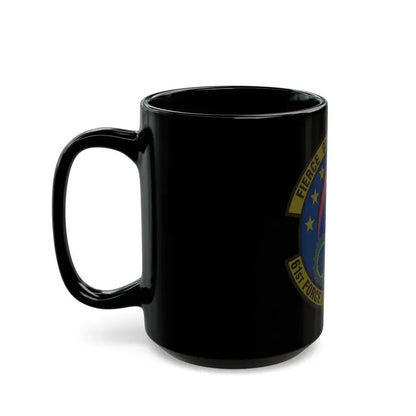 61 Force Support Squadron AFSPC (U.S. Air Force) Black Coffee Mug - Go Mug Yourself