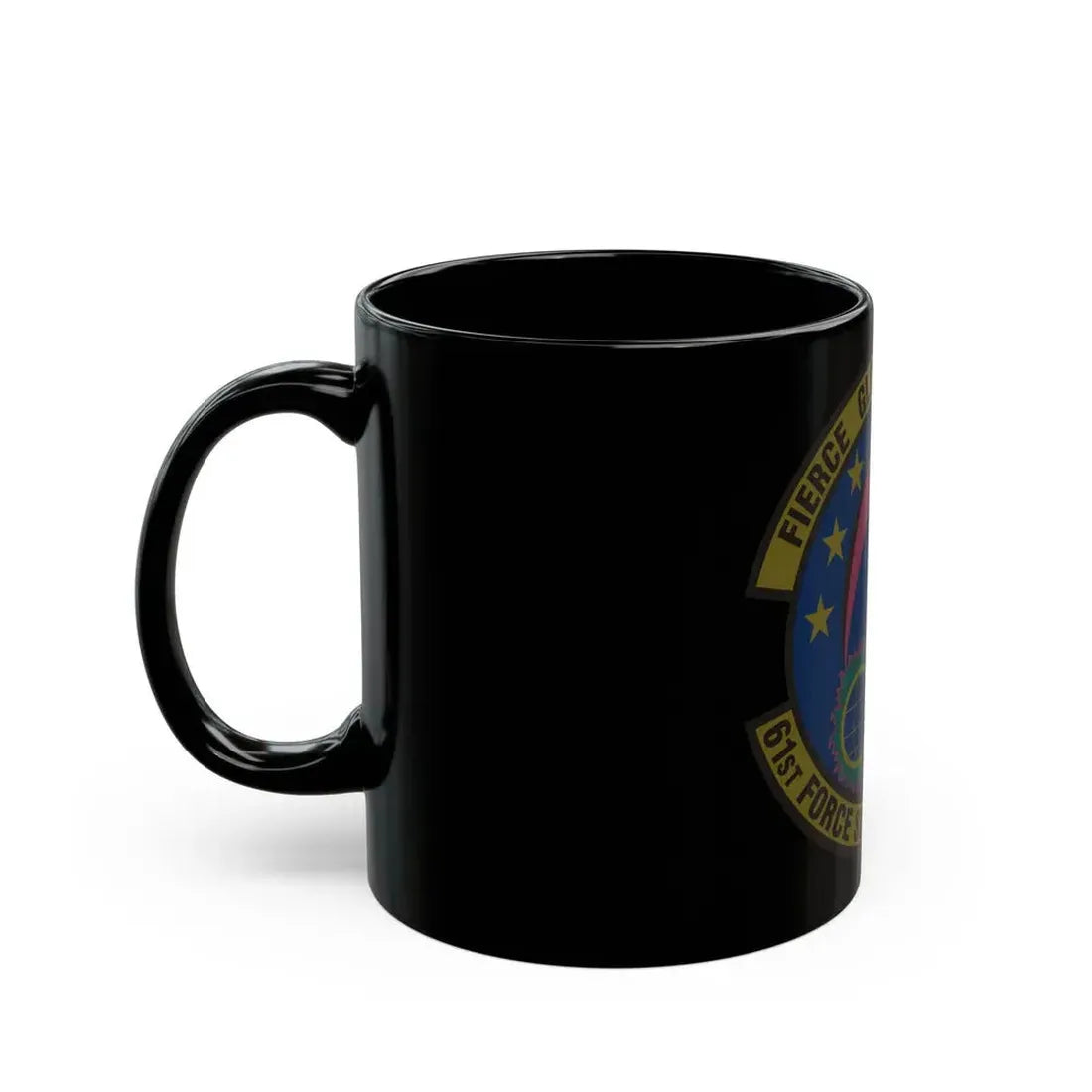 61 Force Support Squadron AFSPC (U.S. Air Force) Black Coffee Mug - Go Mug Yourself