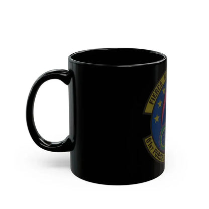 61 Force Support Squadron AFSPC (U.S. Air Force) Black Coffee Mug - Go Mug Yourself
