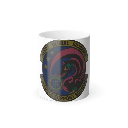 61 Force Support Squadron AFSPC (U.S. Air Force) Color Changing Coffee Mug 11oz - Go Mug Yourself