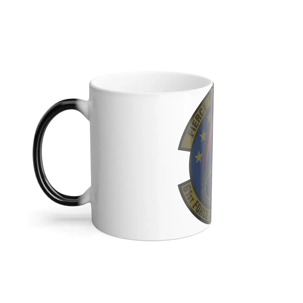 61 Force Support Squadron AFSPC (U.S. Air Force) Color Changing Coffee Mug - Go Mug Yourself